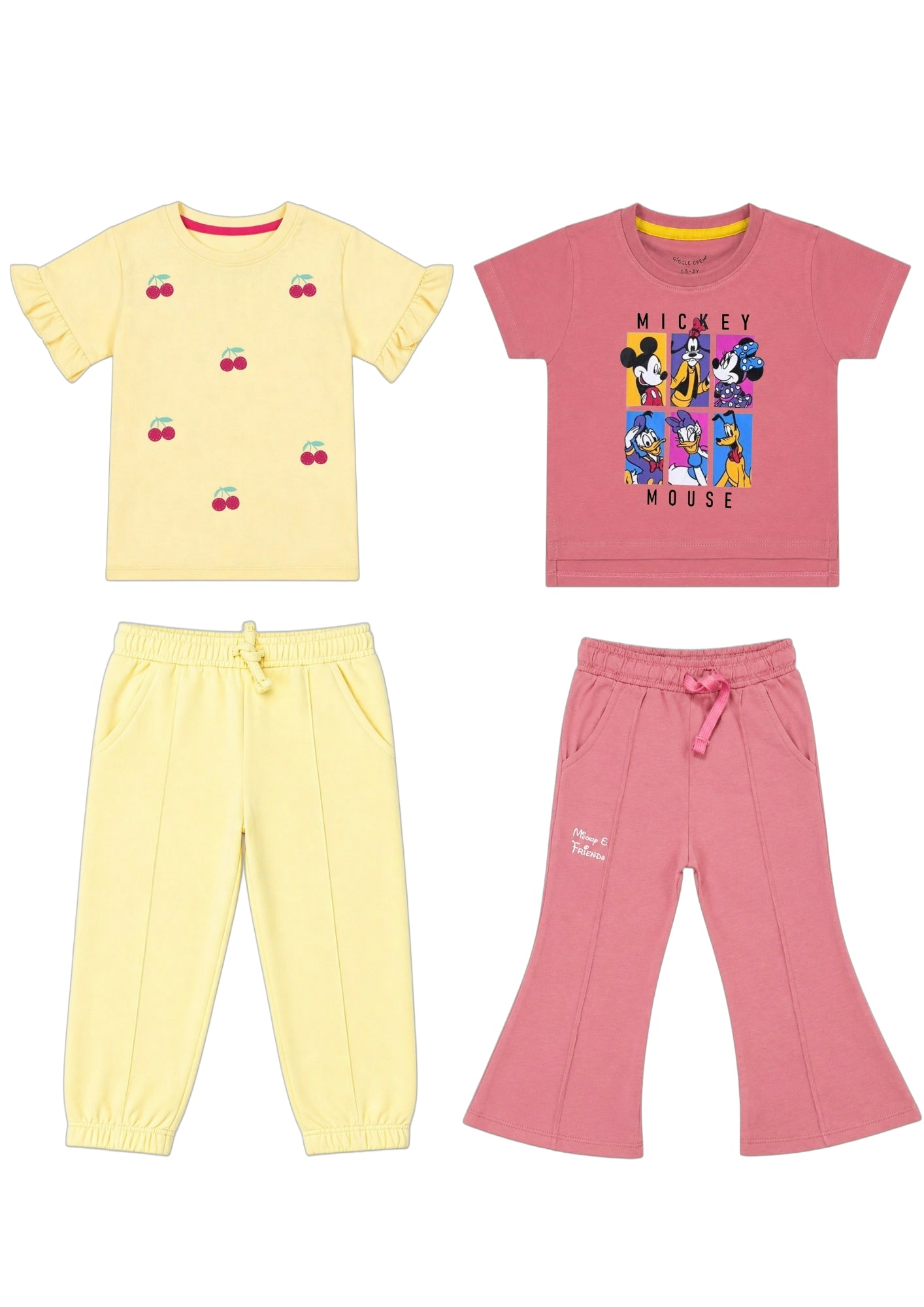 Girls coord set , pair of 2 |  Giggles Crew Kids Clothing Pakistan | 