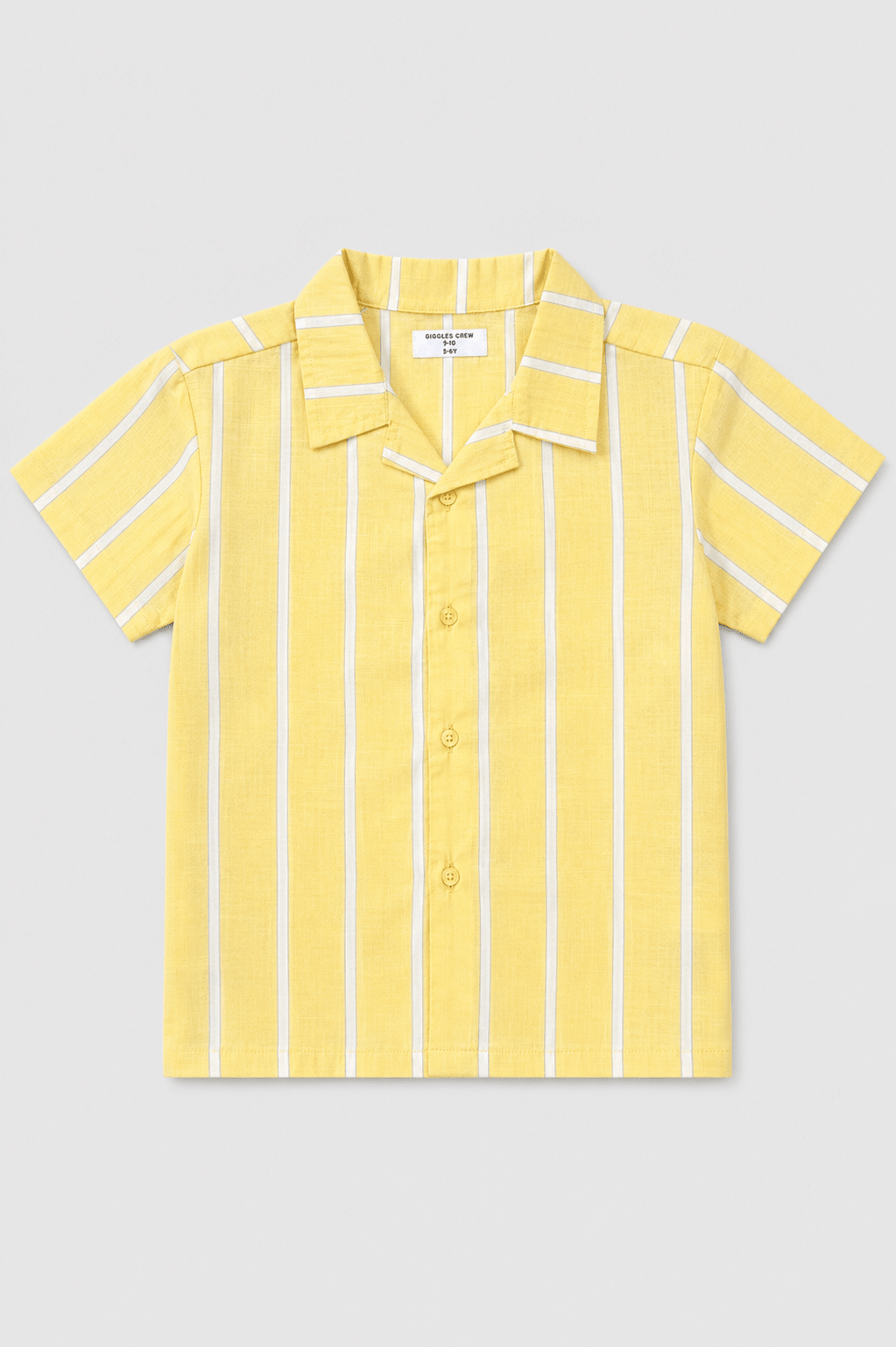 Sunbeam Stripe Camp Shirt - Giggles Crew
